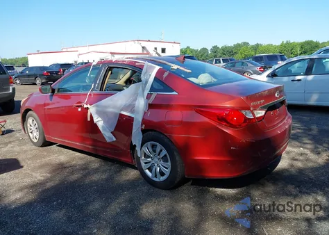 2013 Hyundai Sonata Gls из США, поврежденный, VIN 5NPEB4AC0DH562215